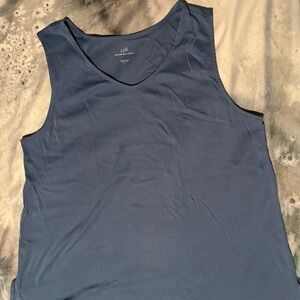 J. Jill Sleeveless V-Neck Tee EUC